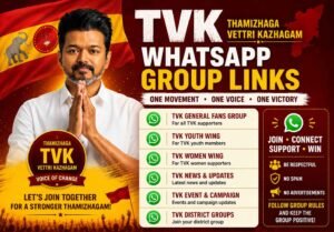 TVK WhatsApp Group Links