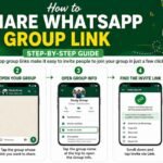 How to Share a WhatsApp Group Link